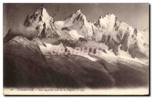 Old Postcard Chamonix The views of the Needles Flegere