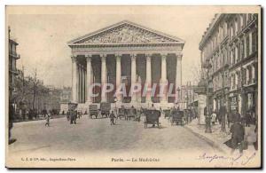Paris Old Postcard La Madeleine