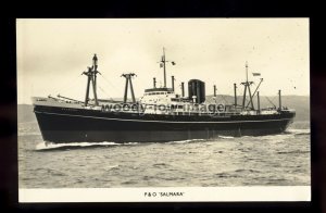 ca0514 - P&O Cargo Ship - Salmara - postcard plain back