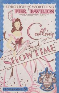 Worthing Sussex Pier Variety Show 1950s Theatre Programme