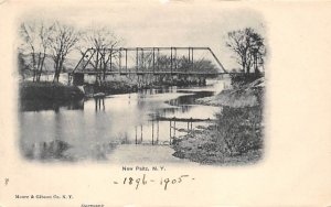 Bridge New Paltz, New York Postcard
