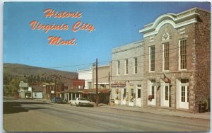 Postcard - Historic Virginia City, Montana