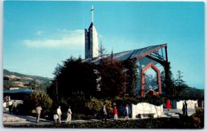 Postcard - Wayfarers' Chapel, Portuguese Bend - Rancho Palos Verdes, California