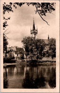 Czech Republic Policka Pardubice Polička Vintage RPPC 09.76