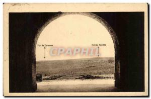 Old Postcard Douaumont Ossuary and lighthouse