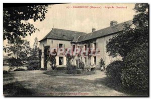 Postcard Old Blandouet Logis Chambord