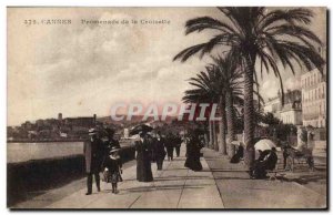 Cannes Old Postcard walk from the Croisette