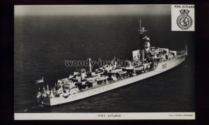 na9175 - Royal Navy Warship - HMS Jutland D62 (Destroyer) - postcard