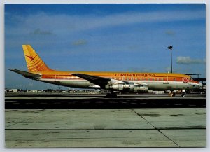 Airplane Postcard Surinam Airlines Airways Douglas DC-8-55F PH-DCW FN3