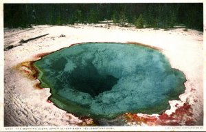 Yellowstone National Park The Morning Glory Upper Geyser Basin Detroit Publis...