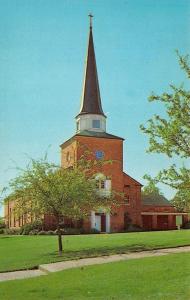 SHREVEPORT, LA Louisiana BROWN MEMORIAL CHAPEL~Centenary College Chrome Postcard