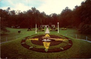 Missouri Neosho Big Spring Park Floral Clock 1972