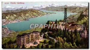 Postcard Old Zurich Uetliberg