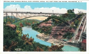 USA Driving Park Avenue Bridge Over Genesee Gorge Rochester 06.55