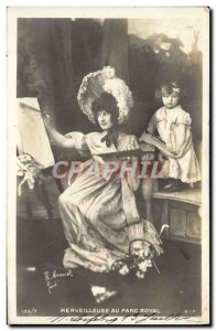 Old Postcard Fantaisie Child Marvelous at the Royal Palace