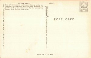 Ozone Falls Highway 70 Knoxville, Tennessee Postcard 