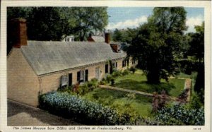 The James Monroe Law Office and Garden  - Fredericksburg, Virginia VA  