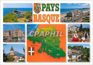 Postcard Modern Basque Country
