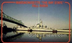 USS Mass. BB - Fall River, Massachusetts MA