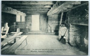 Postcard - Aptucxet, Plymouth Colony's First Trading Post, Bourne, Massachusetts