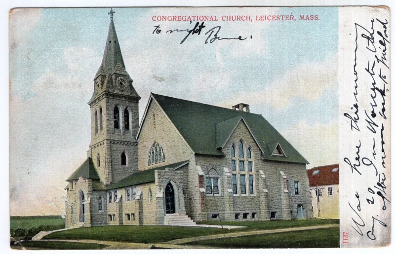 Leicester, Mass, Congregational Church