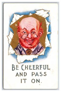 Comic Be Cheerful and Pass On DB Postcard S2