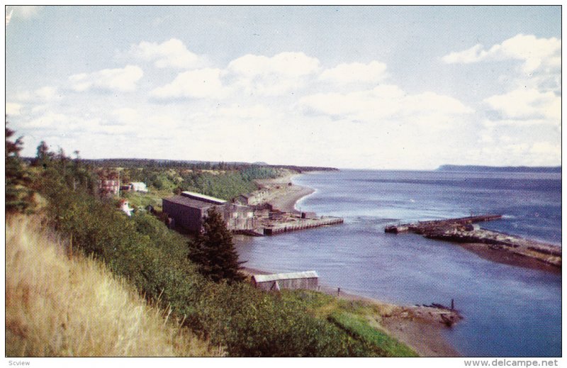 Port Greville Harbour, PARRSBORO, Nova Scotia, Canada, 40-60´s