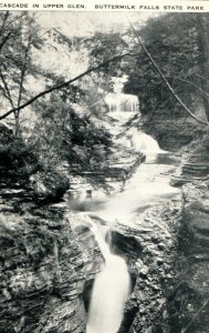 1910's-20's Cascade Upper Glen Buttermilk Falls Ithaca Vintage Postcard P35