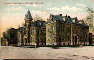 Postcard Shortridge High School in Indianapolis, Indiana~138183
