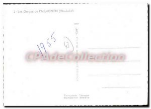 Postcard Modern Gorges Allagnon