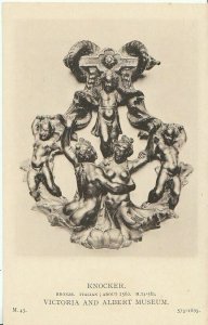 Museum Postcard - Knocker - Bronze - Italian - About 1560 -  ZZ900