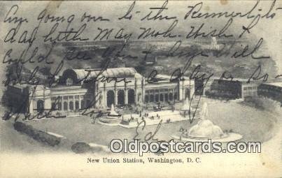 New Union Station, Washington DC, District of Columbia, USA Depot 1907 very s...