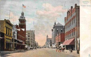 Franklin Street Waco Texas 1907 Tuck postcard