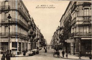 CPA AGEN - Boulevard de la Republique (638668)