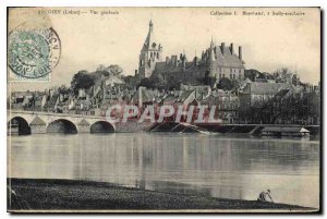 Old Postcard Gien Loiret General view