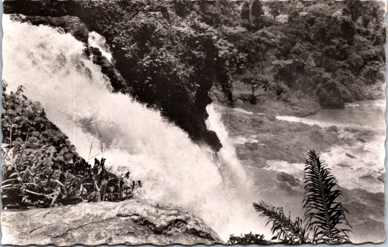 Central African Republic Chutes de Boali RPPC C010