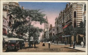 Rio de Janeiro Brazil BR Street Scene Vintage Postcard