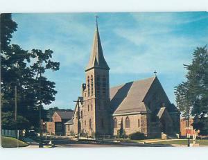 Unused Pre-1980 CHURCH SCENE Westerly Rhode Island RI A5687