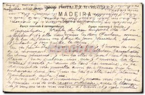 Old Postcard Funchal Madeira