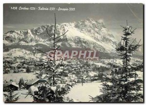 Modern Postcard Cortina Faloria Sorapis