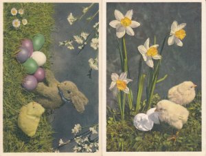 Unit of 2 Easter greetings postcards Switzerland