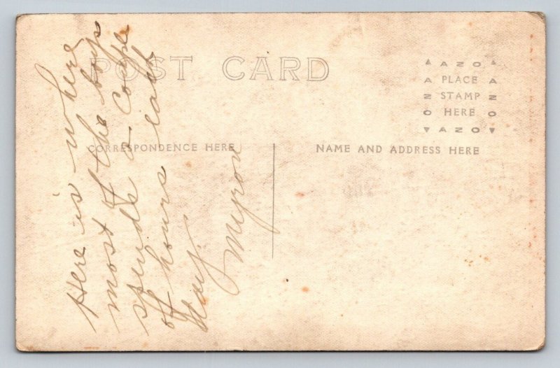 RPPC  US Army  Barracks  Vancouver  Washington     Postcard