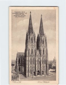 Postcard Westseite, Dom, Cologne, Germany