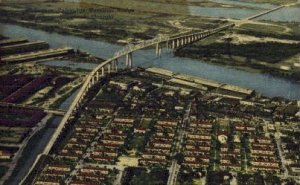 The Eugene Talmadge Bridge - Savannah, Georgia GA