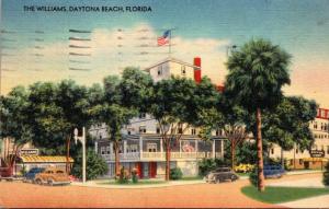 Florida Daytona Beach The Williams Hotel 1947