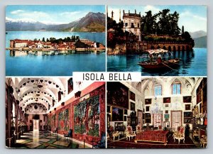 Multiple Sights of the Beautiful Island ITALY 4x6 Vintage Postcard 0139