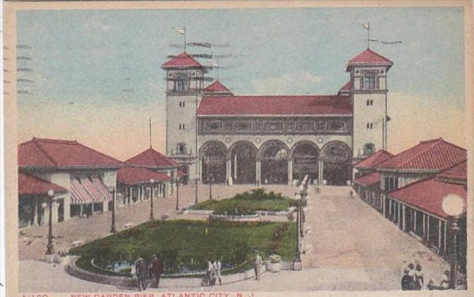 New Jersey Atlantic City The New Garden Pier 1919