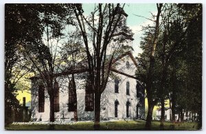 Reformed Church Rhinebeck New York NY Religious Building Landmark Postcard