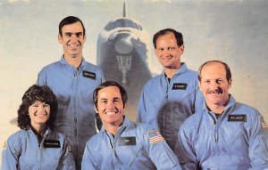 Astronauts of the first five crew member Space Unused 