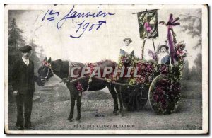 Luchon - Fete des Fleurs - Old Postcard